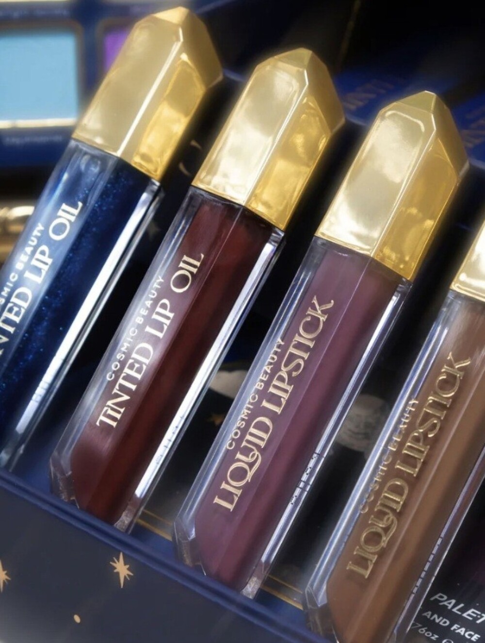 Cosmic Brushes Starlight Collection Lip Set of Lip Oil & Matte Lipsticks